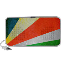 Contraste colorido SeychelloisFlag Portátil Altavoces