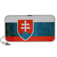 Contraste colorido SlovakFlag Notebook Altavoces