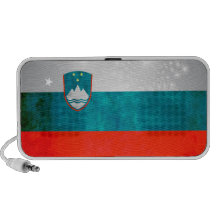 Contraste colorido SloveneFlag iPod Altavoz