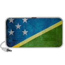 Contraste colorido Solomon IslanderFlag Mini Altavoces