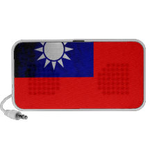 Contraste colorido TaiwaneseFlag Notebook Altavoces