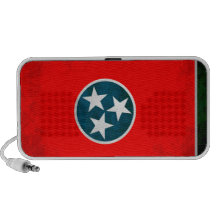 Contraste colorido TennesseanFlag Portátil Altavoces