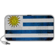 Contraste colorido UruguayanFlag iPod Altavoz