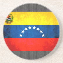 Contraste colorido VenezuelanFlag Posavasos Diseño