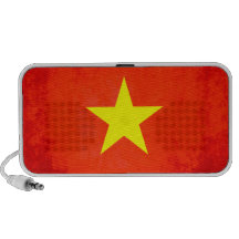 Contraste colorido VietnameseFlag Portátil Altavoces
