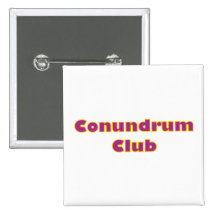 Conundrum Club Anstecknadelbutton