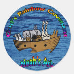 Convenio del arco iris de dios pegatinas  