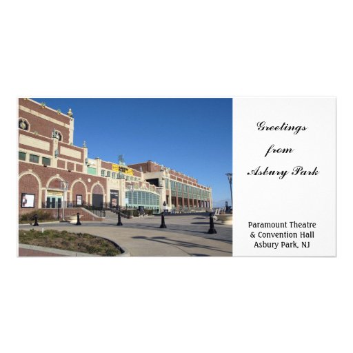 Convenio pasillo del teatro de Paramount - parque  Tarjetas Con Fotos Personalizadas