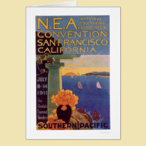 Convenio San Francisco 1911 de la educación tarjetas