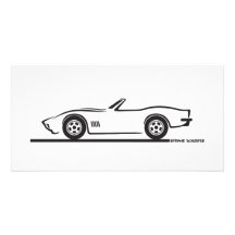 Convertible 1970-72 del Corvette Tarjeta Fotográfica Personalizada