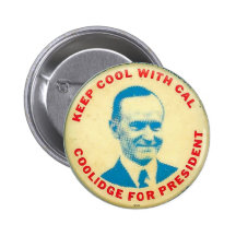 Coolidge para el presidente - botón