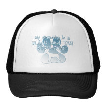 Coonhound negro y del moreno Granddog Gorras