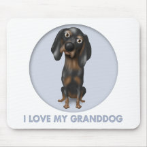 Coonhound (negro y moreno) Granddog Alfombrillas De Ratones