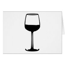 Copa de vino tarjetón