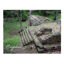 copán antiguo tarjetas postales