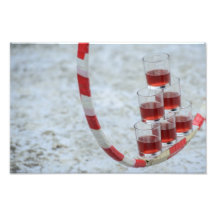 Copas de vino impresión fotográfica