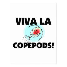 Copepods del La de Viva Tarjetas Postales