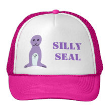 Copia del closeuplogo de SillySeal, SillySeal Gorras