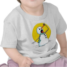 copia del color snowman2 camisetas