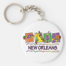 copia Nuevo-ORLEANS-CUADRADo-EPS Llavero Personalizado