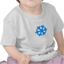 copo de nieve camiseta