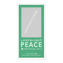 Copo de nieve Card_Green Tarjetas Personales