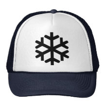 Copo de nieve gorros  