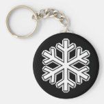 Copo de nieve llavero