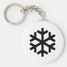 Copo de nieve llavero personalizado