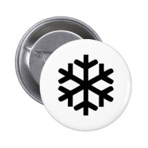 Copo de nieve pin