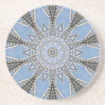 Copo de nieve posavasos diseño