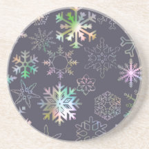 Copo de nieve posavasos para bebidas