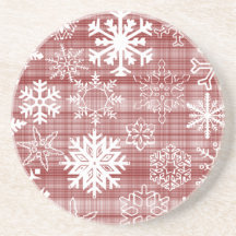 Copo de nieve posavasos personalizados