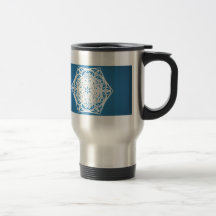 Copo de nieve taza de café