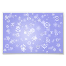 COPOS DE NIEVE AZULES CLAROS Snowflakes-on-blue-li Impresion Fotografica