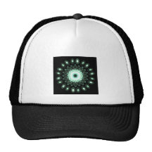 Copos de nieve del fractal gorras de camionero