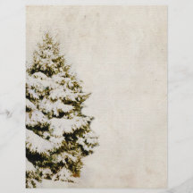 Copos de nieve del navidad verde y blanco tarjetones