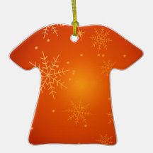 Copos de nieve ornamente de reyes