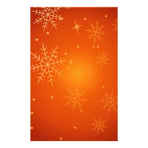Copos de nieve  papeleria de diseño
