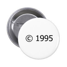 Copyright 1995 pin