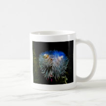 coral del gusano tazas