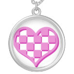 Corazón a cuadros joyerías