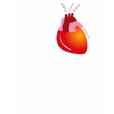 Corazón - alegría tshirt por Femeninoyplural