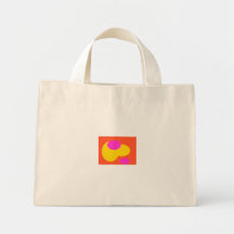 Corazón amarillo bolsa