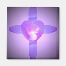 Corazón angelical imán