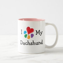 Corazón animal de Lover_I mi Dachshund Taza