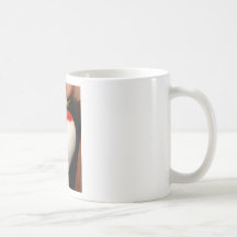 Corazón batido de la fresa tazas