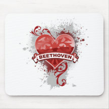 Corazón Beethoven Tapete De Raton