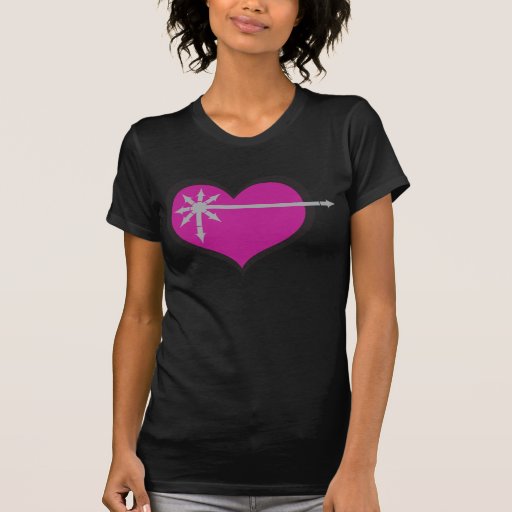 corazón caótico camiseta