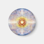 Corazón celestial imán para frigorifico